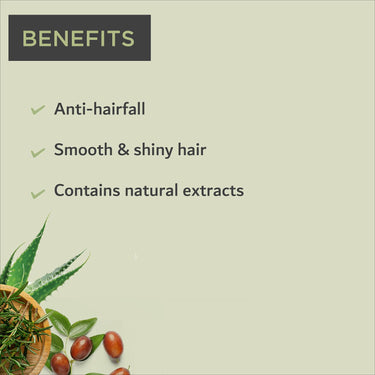 Vitro Aloe Jojoba Shampoo 250 ml | Pack | For Smooth & Shiny Hair | Anti-Hairfall | For All Hair Types | Paraben Free